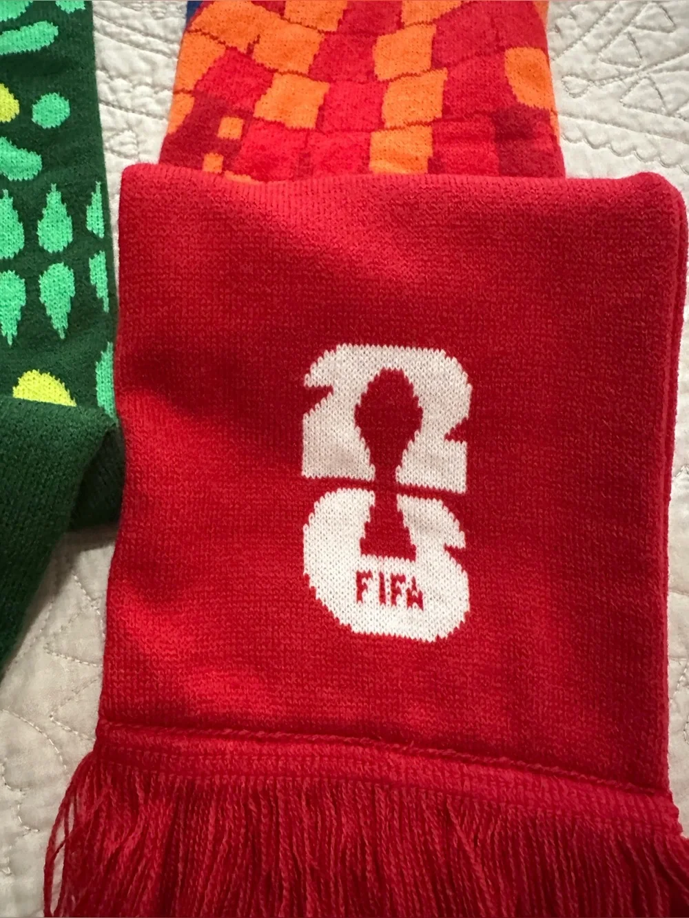 Adidas FIFA World Cup Nations Scarf (USA, Canada, Mexico)